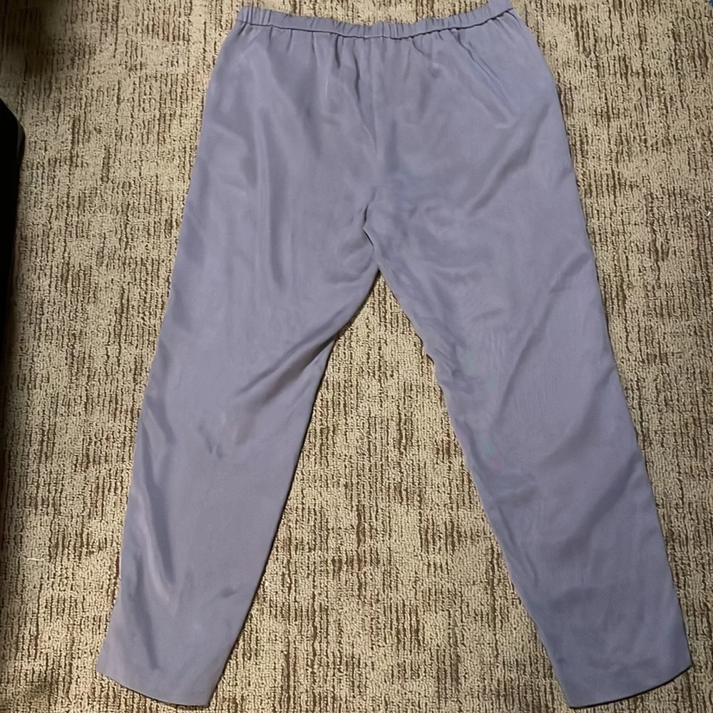 EILEEN FISHER gray pull on ankle pant